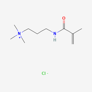 molecular formula C10H21ClN2O B1202914 甲基丙烯酰胺丙基三甲基氯化铵 CAS No. 51410-72-1