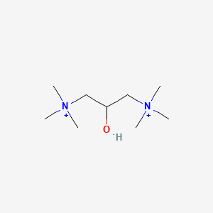 molecular formula C9H24N2O+2 B1202927 Prolonium CAS No. 45021-15-6