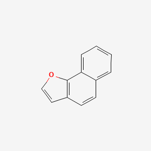 molecular formula C12H8O B1202928 Naphtho[1,2-b]furan CAS No. 234-03-7