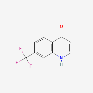 B1202929 7-(Trifluoromethyl)-4-quinolinol CAS No. 322-97-4