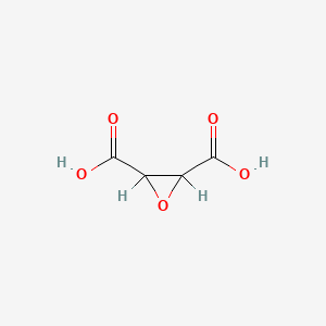 molecular formula C4H4O5 B1202945 2,3-Oxiranedicarboxylic acid CAS No. 3272-11-5