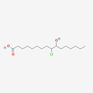 molecular formula C16H31ClO3 B1202960 9-氯代-10-羟基十六酸 