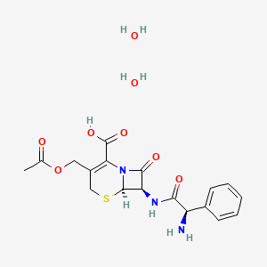 molecular formula C18H19N3O6S B1202983 Kafocin CAS No. 22202-75-1