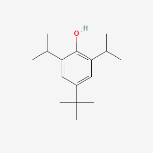 molecular formula C16H26O B1202988 4-叔丁基-2,6-二异丙基苯酚 CAS No. 57354-65-1