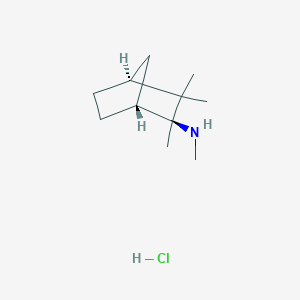 molecular formula C₁₁H₂₂ClN B120299 Dexmecamylamine hydrochloride CAS No. 107596-30-5