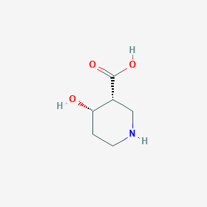 molecular formula C6H11NO3 B1202990 4-Hydroxynipecotic acid CAS No. 71609-37-5