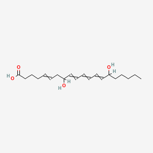 molecular formula C20H32O4 B1203006 8(S),15(S)-diHETE 