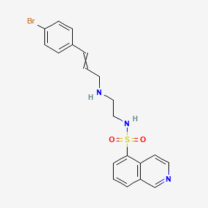 molecular formula C20H20BrN3O2S B1203008 h-89 