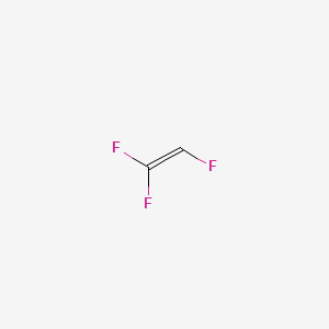 molecular formula C2HF3 B1203016 Trifluoroethylene CAS No. 359-11-5