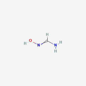 molecular formula CH4N2O B1203019 Formamidoxime CAS No. 624-82-8