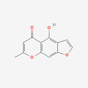 molecular formula C12H8O4 B1203023 Norvisnagin 