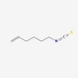 molecular formula C7H11NS B1203025 5-Hexenyl isothiocyanate CAS No. 49776-81-0