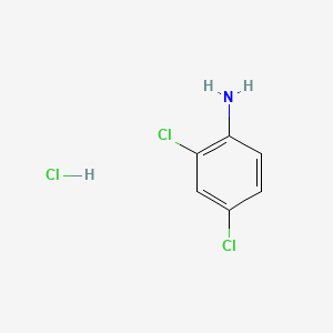 molecular formula C6H6Cl3N B1203041 2,4-Dichloroanilinium chloride CAS No. 29084-76-2