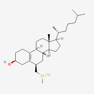 molecular formula C28H48OSe B1203043 Scintadren CAS No. 63795-61-9