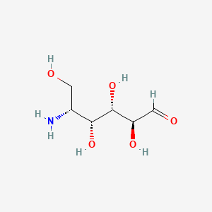 molecular formula C6H13NO5 B1203049 5-Amino-5-deoxymannopyranoside CAS No. 91364-22-6