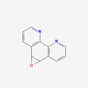 molecular formula C12H8N2O B1203051 1a,9b-二氢氧代亚壬[2,3-f][1,10]菲咯啉 CAS No. 65115-91-5