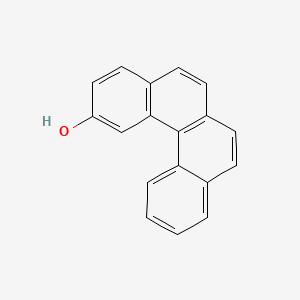 molecular formula C18H12O B1203068 Benzo[c]phenanthren-2-ol CAS No. 22717-94-8