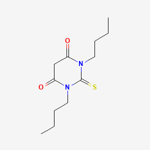 molecular formula C12H20N2O2S B1203077 1,3-Dibutyl-2-thiobarbituric acid CAS No. 54443-89-9