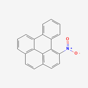 molecular formula C20H11NO2 B1203079 1-Nitrobenzo(e)pyrene CAS No. 91259-16-4