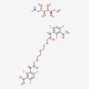 molecular formula C29H35I6N3O14 B1203083 Iotroxate meglumine CAS No. 68890-05-1