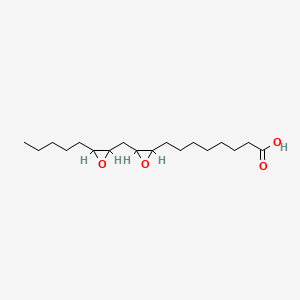 molecular formula C18H32O4 B1203090 9,10-12,13-Diepoxyoctadecanoate CAS No. 3012-69-9