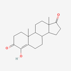 molecular formula C19H26O3 B1203097 4-Androsten-4-ol-3,17-dione 