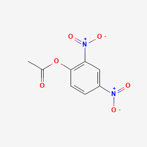 molecular formula C8H6N2O6 B1203105 2,4-Dinitrophenyl acetate CAS No. 4232-27-3