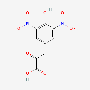 3,5-Dinitro-4-hydroxyphenylpyruvic acid
