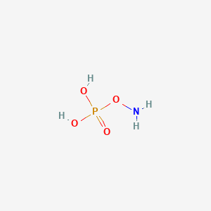 molecular formula H4NO4P B1203121 O-phosphonohydroxylamine CAS No. 20292-78-8