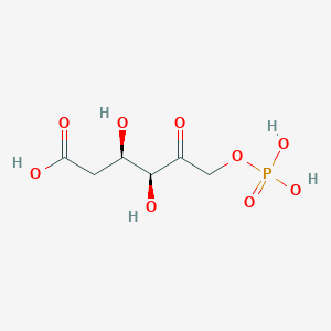 molecular formula C6H11O9P B1203125 6-phospho-5-dehydro-2-deoxy-D-gluconic acid 