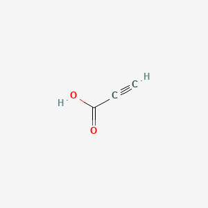 molecular formula C3H2O2 B1203148 Propiolic acid CAS No. 471-25-0