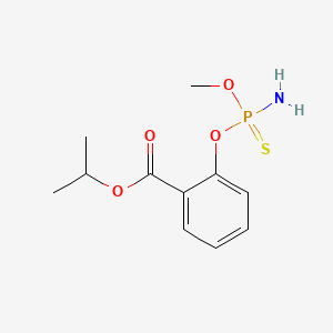 molecular formula C11H16NO4PS B1203156 Isocarbophos CAS No. 24353-61-5