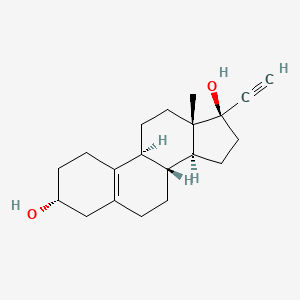 molecular formula C20H28O2 B1203159 3alpha-Hydroxynorethynodrel CAS No. 21466-08-0