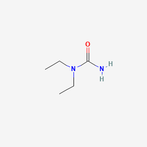 molecular formula C5H12N2O B1203175 1,1-Diethylurea CAS No. 634-95-7