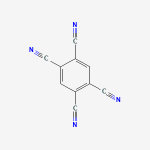 molecular formula C10H2N4 B1203176 1,2,4,5-Tetracyanobenzene CAS No. 712-74-3