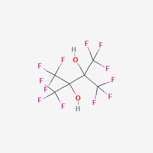 molecular formula C6H2F12O2 B1203177 Perfluoropinacol CAS No. 918-21-8