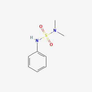 molecular formula C8H12N2O2S B1203230 N,N-Dimethyl-N'-phenylsulfamide CAS No. 4710-17-2