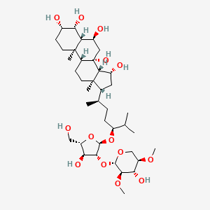 molecular formula C39H68O14 B1203238 Halityloside D CAS No. 102046-49-1