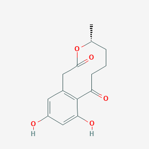 molecular formula C14H16O5 B1203239 Xestodecalactone A 