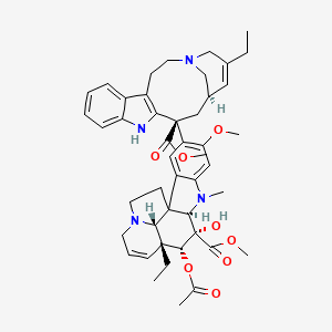 molecular formula C46H56N4O8 B1203243 Anhydrovinblastine 