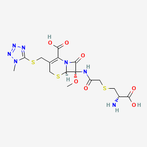 molecular formula C16H21N7O7S3 B1203254 Cefminox CAS No. 84305-41-9
