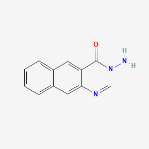 molecular formula C12H9N3O B1203273 Centazolone CAS No. 65793-50-2