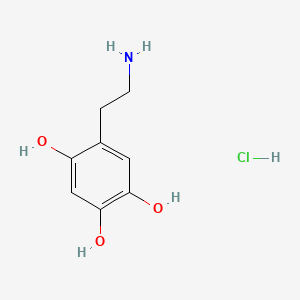 molecular formula C8H12ClNO3 B1203274 Oxidopamine hydrochloride CAS No. 28094-15-7