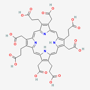molecular formula C40H38N4O16 B1203286 Uroporphyrin I CAS No. 607-14-7