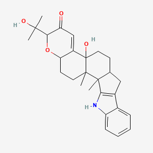 molecular formula C27H33NO4 B1203293 Paxillin 