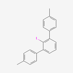molecular formula C20H17I B12032930 2-iodo-1,3-bis(4-methylphenyl)benzene CAS No. 167500-04-1