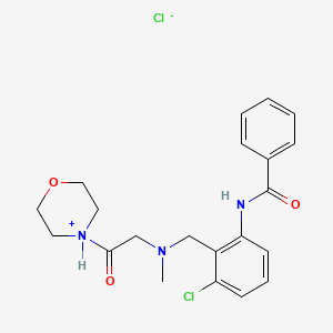 molecular formula C21H25Cl2N3O3 B1203303 Noleptan CAS No. 24600-36-0
