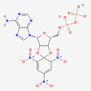 2',3' O-(2,4,6-trinitrophenyl)adenosine 5'-diphosphate