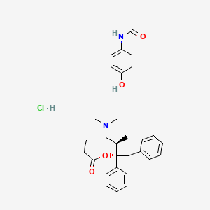 molecular formula C30H39ClN2O4 B1203322 Distalgesic CAS No. 39400-85-6