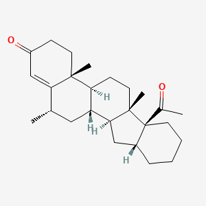molecular formula C26H38O2 B1203323 Mecigestone CAS No. 58212-84-3